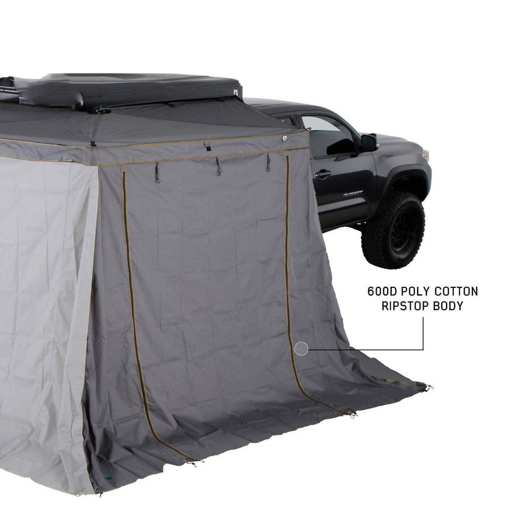 OVS Nomadic 270 LTE Awning with Brackets and 4 Wall Set - Driver and Passenger Side Awning Overland Vehicle Systems   