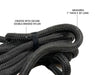 Brute Kinetic Recovery Strap 1" x 30" With Storage Bag Kinetic Recovery Strap Overland Vehicle Systems   