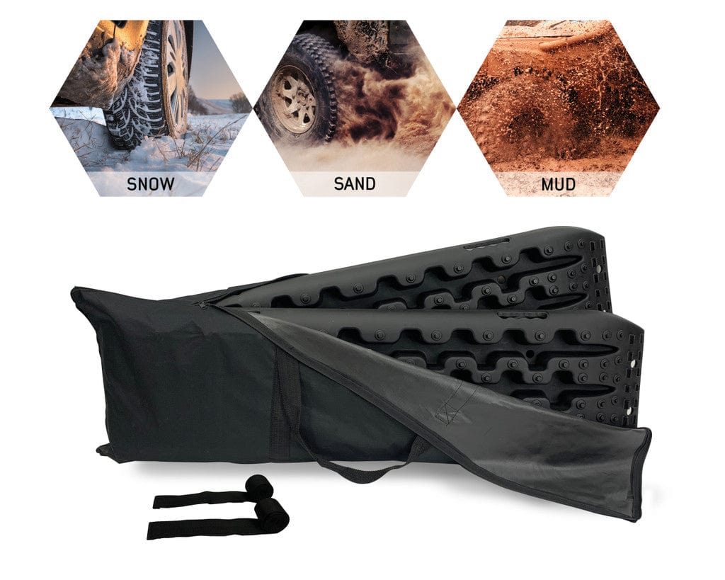 Recovery Ramp and Multi Functional Shovel Ramp Overland Vehicle Systems Combo Kit with Recovery Ramp and Multi Functional Shovel  