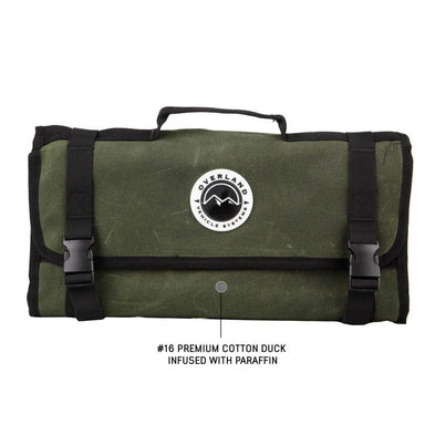 OVS Rolled Bag First Aid - #16 Waxed Canvas Storage Bag Overland Vehicle Systems   