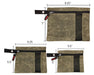 OVS Medium Bags - 3 Individual #12 Waxed Canvas Storage Bag Overland Vehicle Systems   