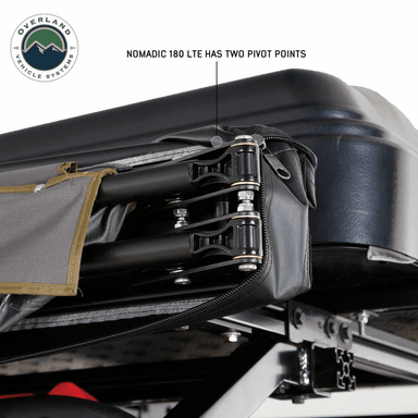 HD Nomadic 180 LTE - Awning, Wall Kit W/Black Travel Cover Awning Overland Vehicle Systems   