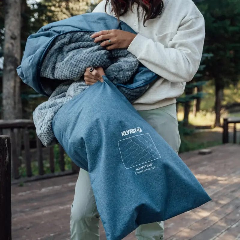 Homestead Cabin Comforter Blanket Outdoor Blanket Klymit   