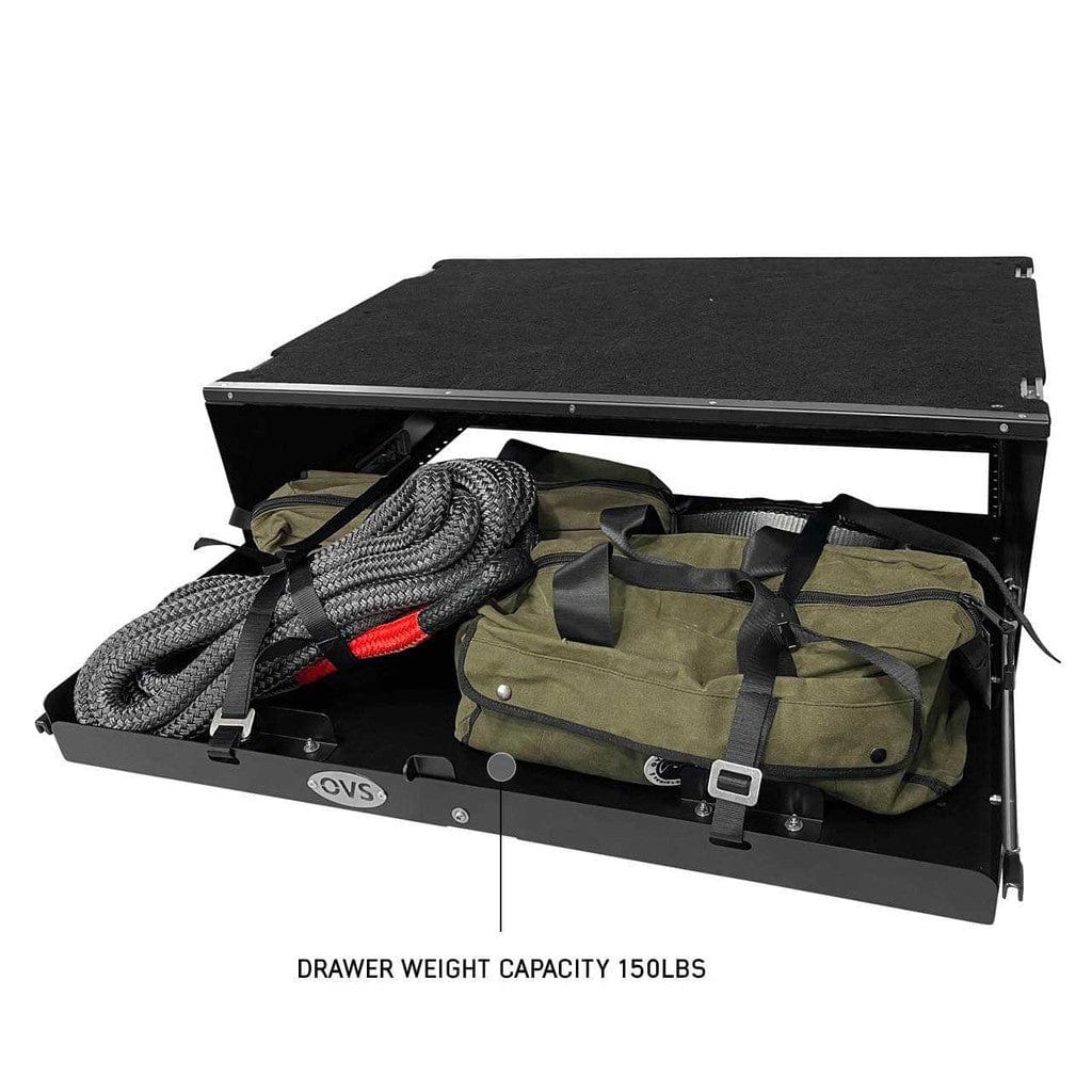 Large Cargo Drawer With Slide Out Cargo Box Overland Vehicle Systems   