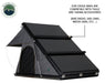 Mamba III Hardshell Rooftop Tent Rooftop Tent Overland Vehicle Systems   
