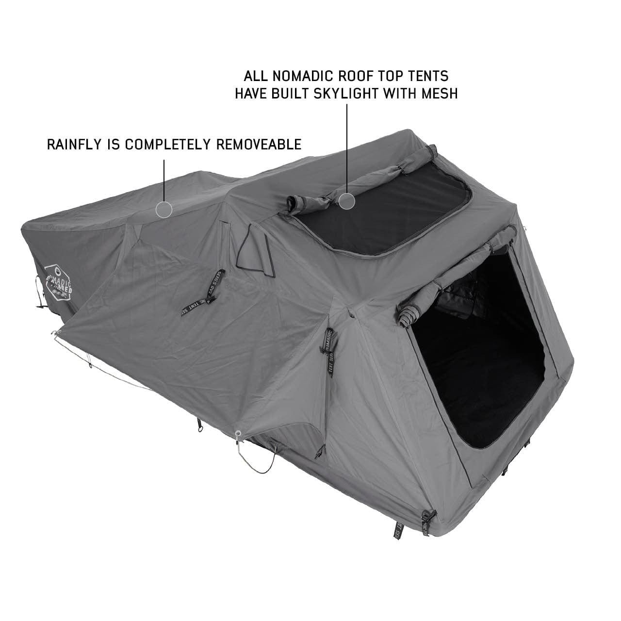 Nomadic 4 Extended Rooftop Tent Rooftop Tent Overland Vehicle Systems   