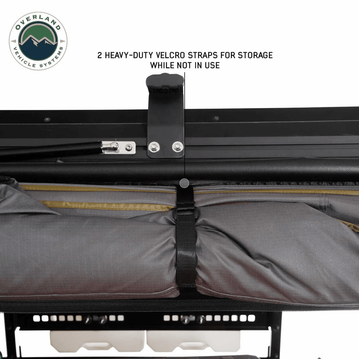 HD Nomadic 180 LTE - Awning & Black Travel Cover Awning Overland Vehicle Systems   