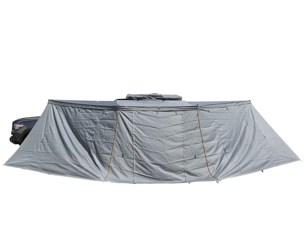 Nomadic Awning 180 With Zip In Wall Awning Overland Vehicle Systems   
