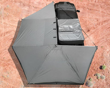 Nomadic 270 Awning for Mid - High Roofline Vans Awning Kit Overland Vehicle Systems (OVS)   