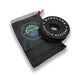 OVS Recovery Ring 6.25" 45,000 lb. With Storage Bag Recovery Tool Overland Vehicle Systems Black  