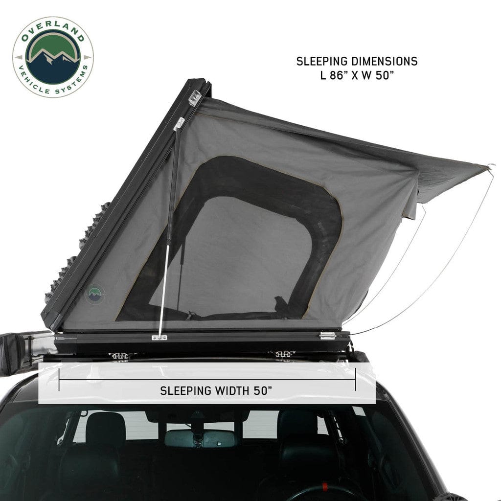 OVS Sidewinder Aluminum Side Opening Rooftop Tent: Premium Hard Sided Roof Top Tent Rooftop Tent Overland Vehicle Systems   