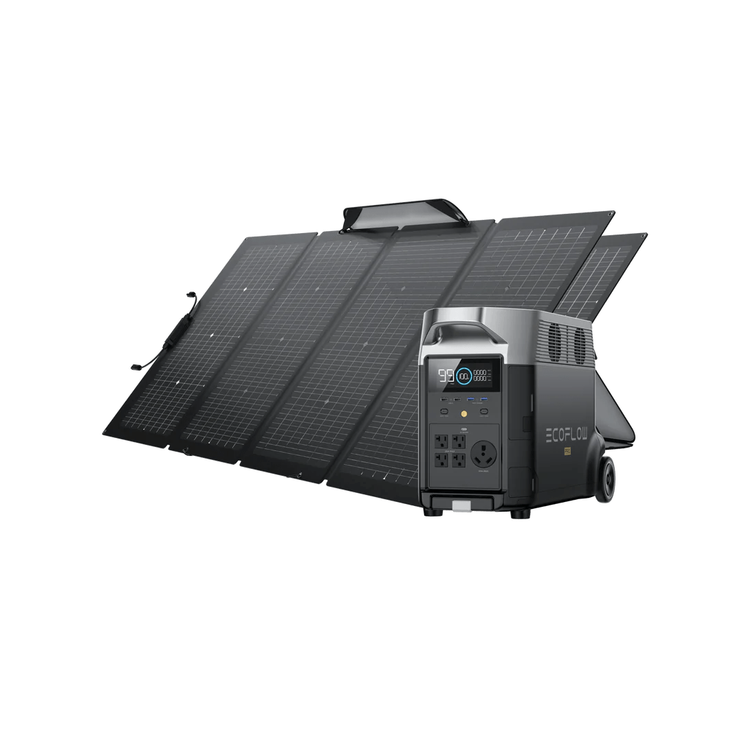 Delta Pro & Solar Bundles Portable Power Station EcoFlow 220W 2 Panels 
