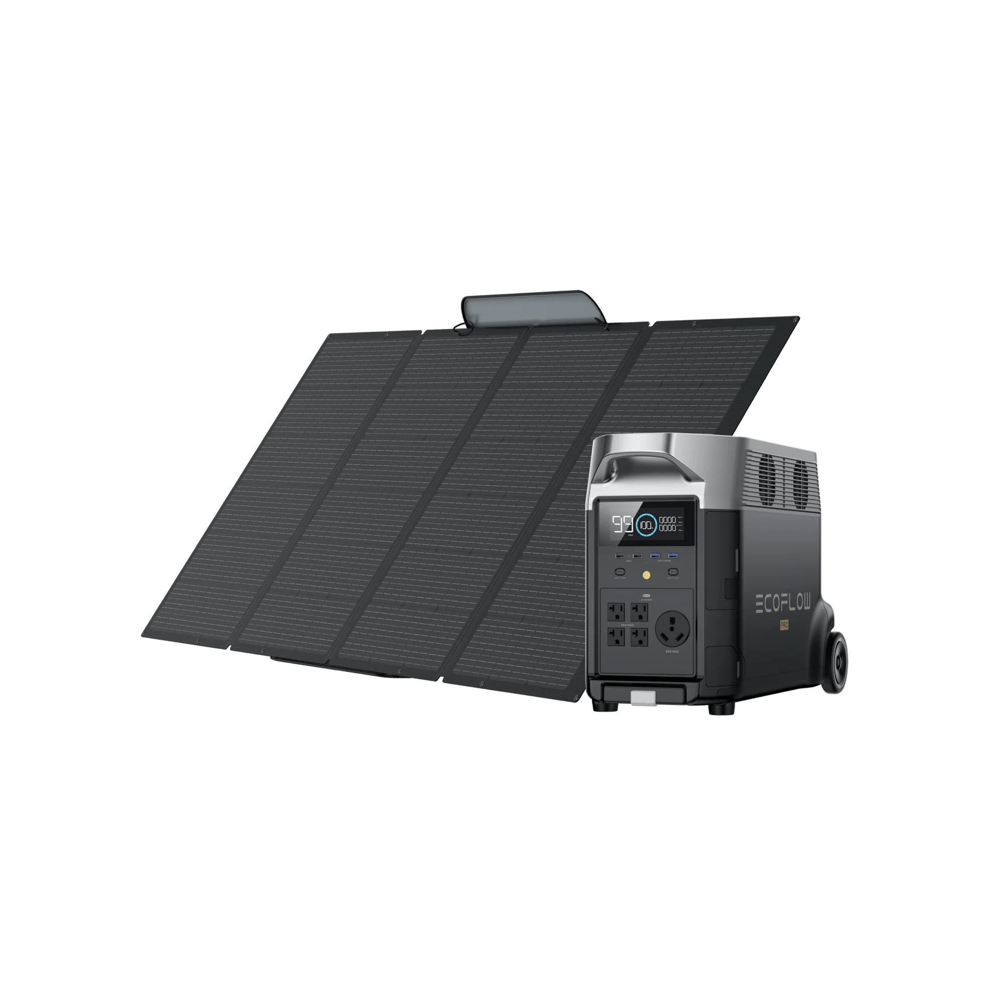 Delta Pro & Solar Bundles Portable Power Station EcoFlow 400W 1 Panel 