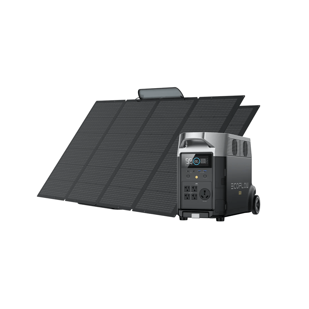 Delta Pro & Solar Bundles Portable Power Station EcoFlow 400W 2 Panels 