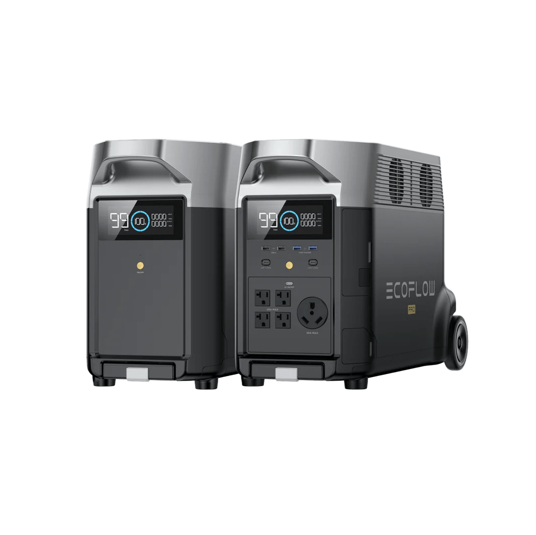 DELTA Pro Power Station Power Station EcoFlow Power Station + Extra Battery  