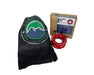 OVS Recovery Ring 6.25" 45,000 lb. With Storage Bag Recovery Tool Overland Vehicle Systems Red  
