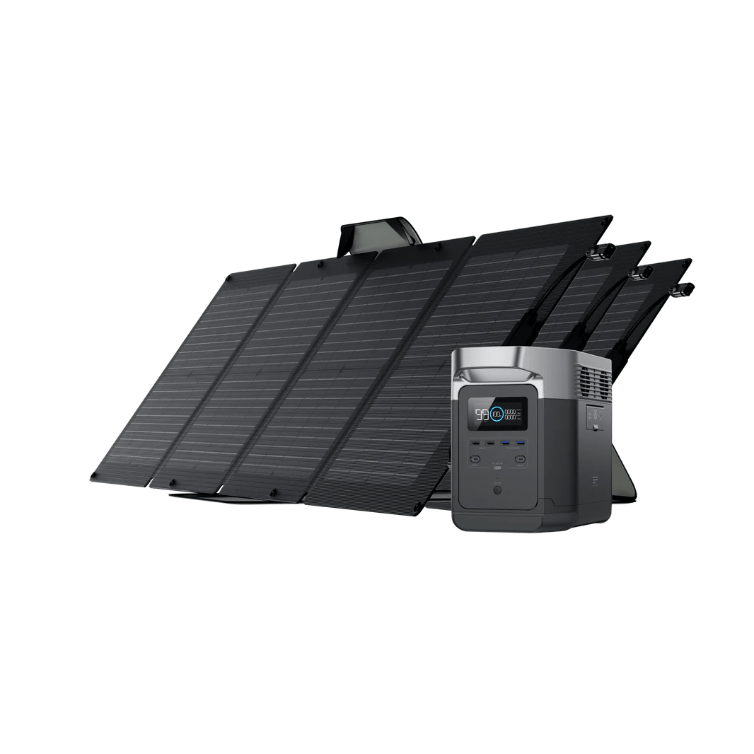 DELTA & Solar Bundles Power Station EcoFlow DELTA 1300 110W 3 Panels