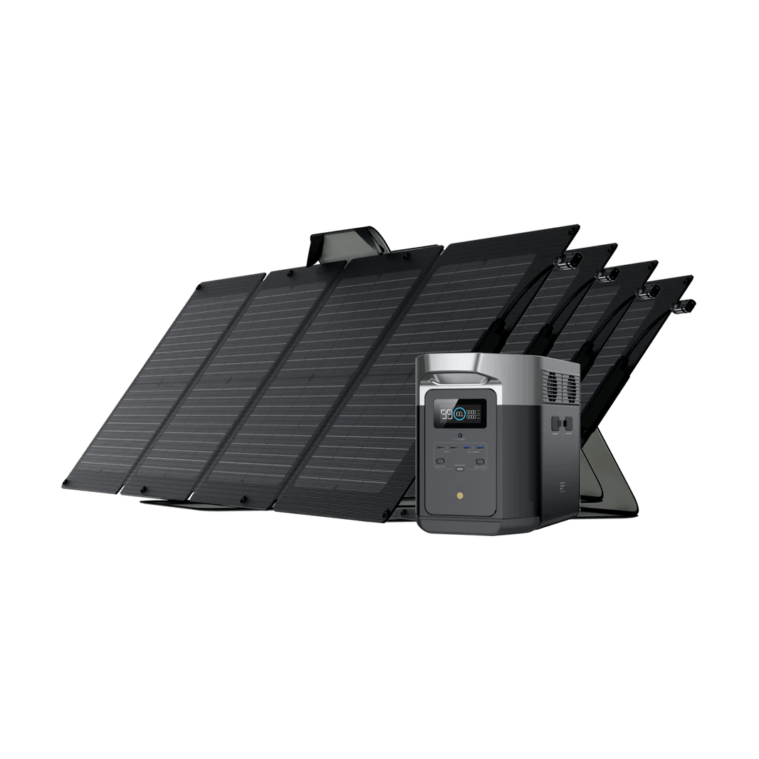 DELTA Max & Solar Bundles Power Station EcoFlow DELTA Max 1600 110W 4 Panels
