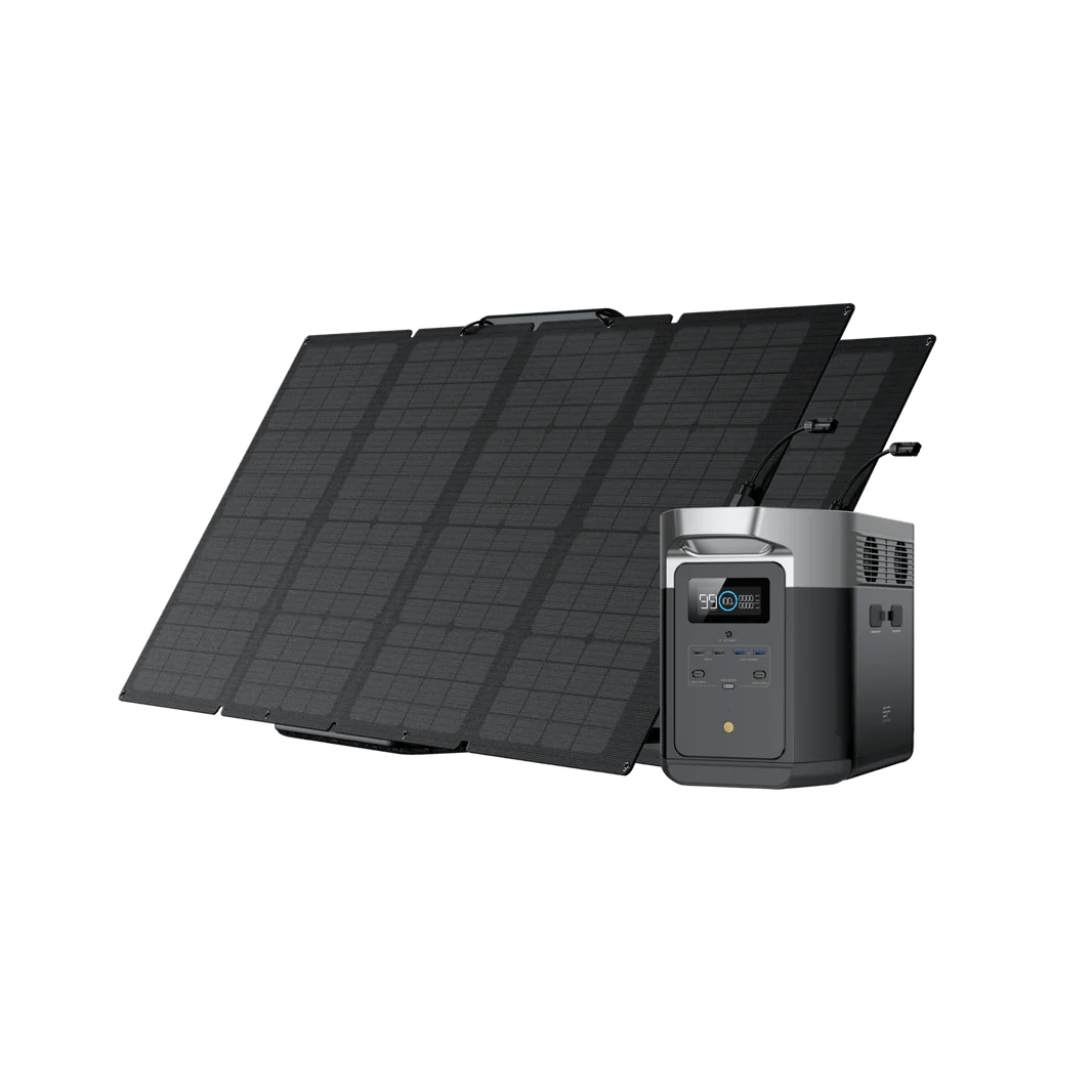 DELTA Max & Solar Bundles Power Station EcoFlow DELTA Max 1600 160W 2 Panels